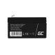 3. GREEN CELL GEL-BATTERIE AGM17 12V 1,2AH