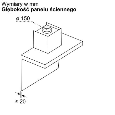 2. BOSCH DWB63BC60 Dunstabzugshaube