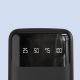 7. Dudao Powerbank mit hoher Kapazität und 4 integrierten Kabeln 20000mAh USB Typ C + Micro-USB + Lightning + USB-A (Eingang) - Schwarz (Dudao K6Pro+)