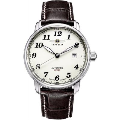 ZEPPELIN Herrenuhr Automatik LZ 127 7656-5 + Box