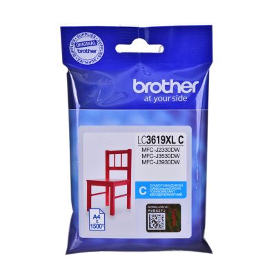 Brother blaue Tintenpatrone LC3619XLC=LC-3619XLC, 1500 Seiten