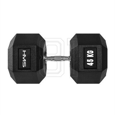 37. HMS HEX PRO 45 KG Hantel 