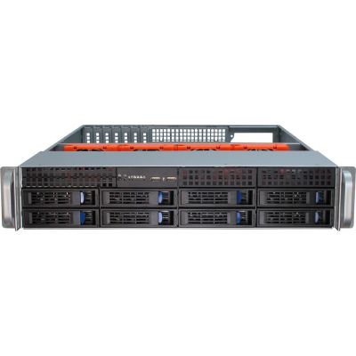 4. Inter-Tech IPC 2U-2408 Rack, Schwarz, Edelstahl