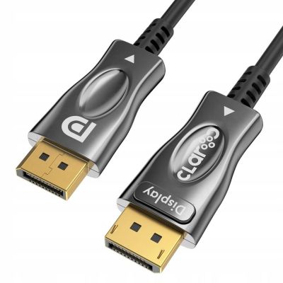 6. CLAROC-DP-14-30M Optisches Kabel von Claroc, DisplayPort 1.4 AOC, 8K, 30 m