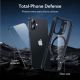 5. ESR Classic Hybrid MagSafe + Panzerglas-Set für iPhone 17 - Klares Schwarz