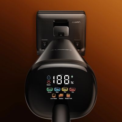 17. UWANT DX800 Dampf-Nass- und Trockensauger – Schwarz
