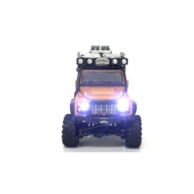8. Amewi RC-Auto D90X28 Crawler 4WD mit Li-Po-Akku (300 mAh), gelb, ab 8 Jahren
