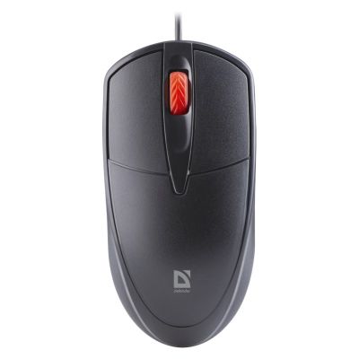 4. DEFENDER MAUS ICON MB-057 SCHWARZ OPTISCH 1000dpi 3P