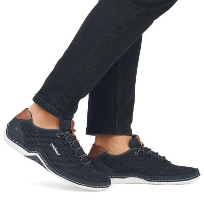 15. Bequeme Rieker M RKR666 marineblaue Schuhe