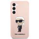 3. Karl Lagerfeld KLHCS23MSNIKBCP S23+ S916 Hardcase pink/pink Silikon Ikonik