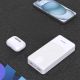 5. Dudao K10Pro Powerbank 2,4 A 20000 mAh 2 x USB-A - Weiß