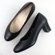 2. Schwarze Damen-Pumps mit niedrigem Absatz, Sergio Leone PB177