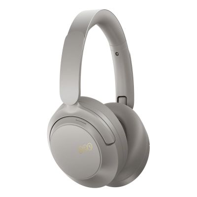 6. QCY H3S Kabellose On-Ear-Kopfhörer mit LDAC und ANC-Geräuschunterdrückung – Grau
