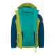 3. Trollkids Rondane Zip-Off XT Softshelljacke birnengrün/Madeira-Blau/Meeresgrün (819-360)