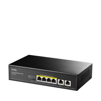 2. CUDY GS1006P 4-GbE PoE-Switch