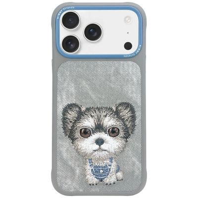 Nimmy Big Eyed Pet 2.0 Hundehülle für iPhone 17 - Grau
