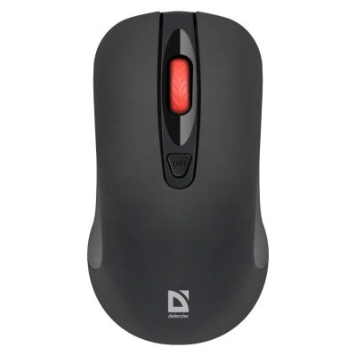 DEFENDER MOUSE NEXUS MS-195 RF SILENT BLACK