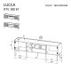 4. TV-Schrank EF LUCCA 180x40x59 weiß