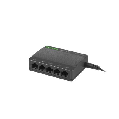 2. Switch Lanberg DSP1-1005 (5x 10/100/1000Mbps)