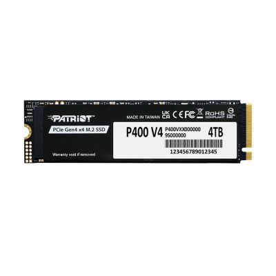 SSD Patriot P400 V4 4 TB M.2 2280 PCI-E x4 Gen4 NVMe