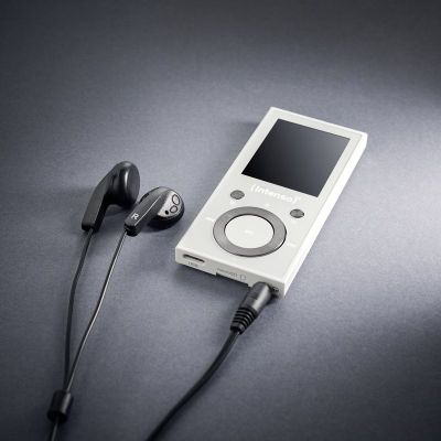 6. Intenso MP3-Videoplayer 1,8" Video Scooter BT 64GB Weiß