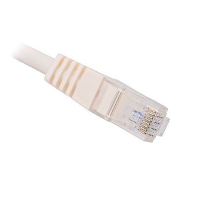 6. Patchkabel U/UTP Lanberg PCU5-10CC-0300-W (RJ45 - RJ45; 3m; UTP; Kat. 5e; weiß)