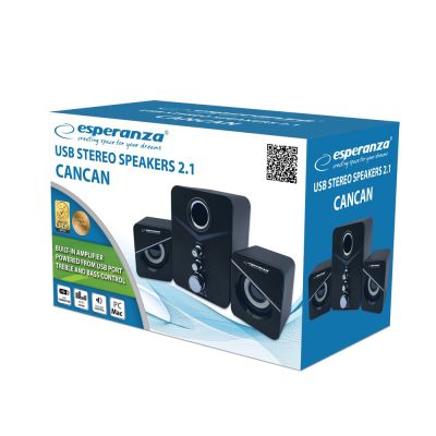 2. ESPERANZA LAUTSPRECHER 2.1 USB CANCAN EP153