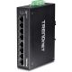 2. Trendnet TI-G80 Unmanaged Switch - 8 x 100/1000/10000 - DIN-Schienenmontage, Wandmontage - DC (TI-G80)