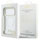 8. Guess IML Gradient Script Metal MagSafe Hülle für iPhone 17 Pro Max – Weiß