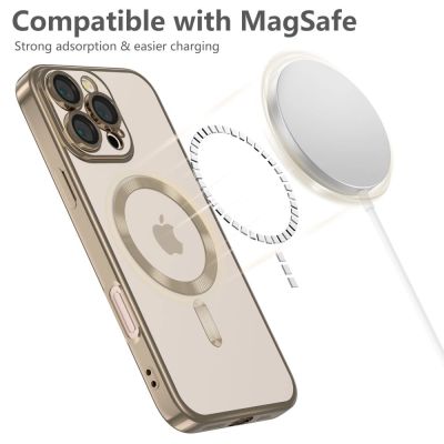 5. Tech-Protect MagFlex MagSafe Hülle für iPhone 16 Pro Max – Gold