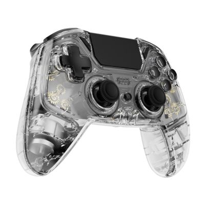 9. Deltaco Gaming GAM-169-T Transparenter Bluetooth/USB-Gamecontroller für Android, Nintendo Switch, PC, PlayStation 4 und iOS