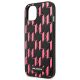 6. Karl Lagerfeld KLHCP13SMNMP1P iPhone 13 mini 5,4" Hardcase Pink / Pink Monogram Plaque