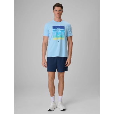 3. Herren-T-Shirt mit Aufdruck, regulär, Größe 4F 4FRSS26TTSHM4291-34S