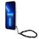 5. Guess GUHCP13LKPSBK iPhone 13 Pro / 13 6.1" Transparentes Hartschalenetui Black Pearl