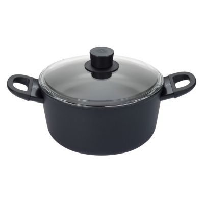 9. BALLARINI 75002-921-0 Runder schwarzer Topf