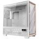 2. Antec Flux Pro Full-Tower E-ATX PC-Gehäuse, gehärtetes Glas – Weiß