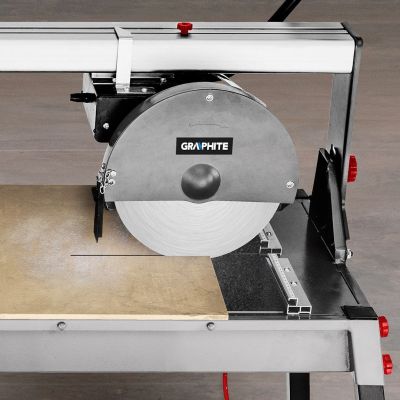 3. Graphit-Fliesenschneider 250 x 25 mm, 1500 W, Tischgröße 1230 x 460 mm, Schnittlänge 1200 mm