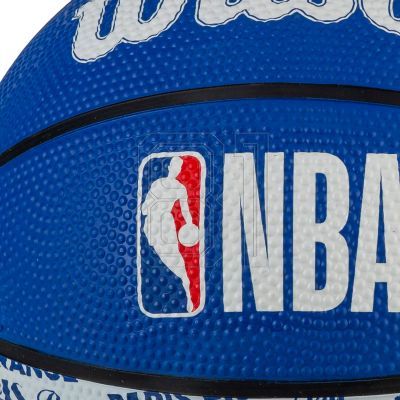 3. Wilson NBA City Paris Miniball Basketball WZ4033001XB