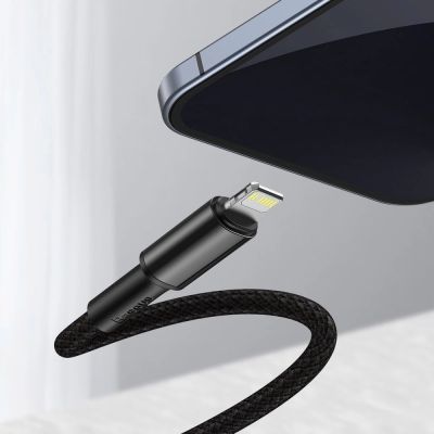 11. Baseus CATLGD-01 Lightning – USB-C PD-Kabel 20 W 480 Mbit/s 1 m – Schwarz