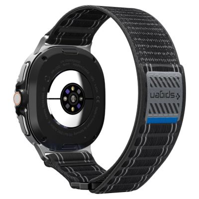 7. Spigen WBF0 Armband für Samsung Galaxy Watch 40/44/46 mm - Schwarz
