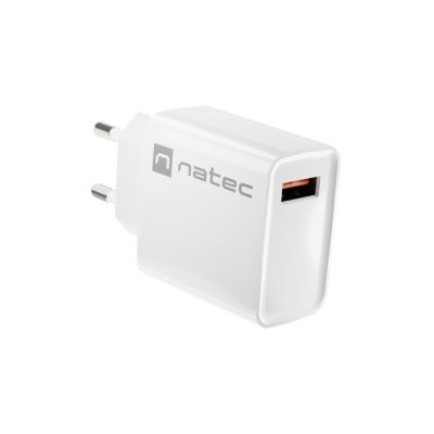 NATEC RIBERA USB-A 18W WEISSES LADEGERÄT NUC-2057