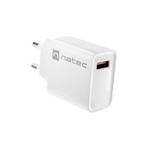 NATEC RIBERA USB-A 18W WEISSES LADEGERÄT NUC-2057