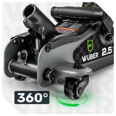 15. Flacher Wagenheber 90-360 mm 2,5 t W22001 WUBER