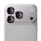 2. 3MK Lens Protection Pro Schwarzes gehärtetes Glas für iPhone 18 Pro / 18 Pro Max – Burgunderrot