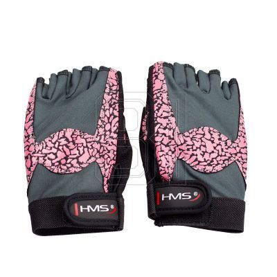 32. Turnhandschuhe Pink/Grau W HMS RST03 rL