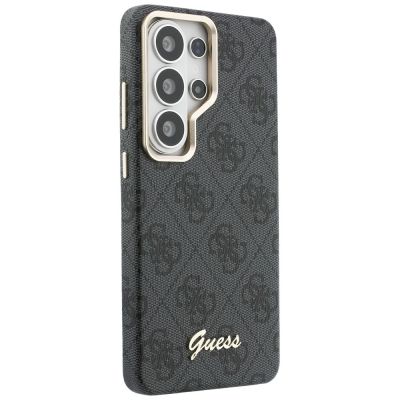 4. Guess 4G Script MagSafe Hülle für Samsung Galaxy S26 Ultra - Schwarz