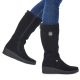 18. Rieker W R237 wasserdichte Nubukstiefel mit Schaffellfutter