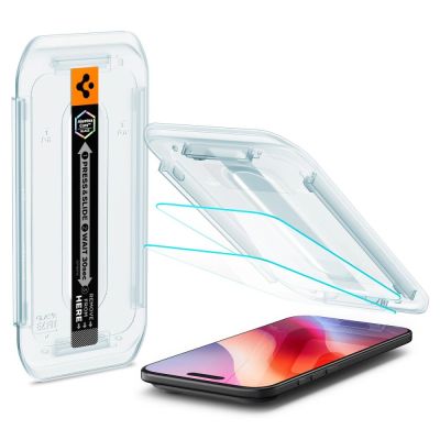 2. Spigen Glas.TR EZ Fit 2er-Pack Panzerglas für iPhone 17 Air - transparent