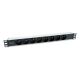 5. Equip 333313 PDU 8-fach Stromverteilereinheit 1U Schwarz, Silber