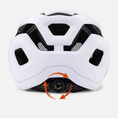 8. Wozinsky MTB-Fahrradhelm mit abnehmbarem Visier, leicht, Größe L – schwarz-weiß